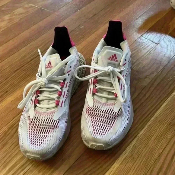 Adidas basket weave sneakers size 9.5 - Picture 2 of 6